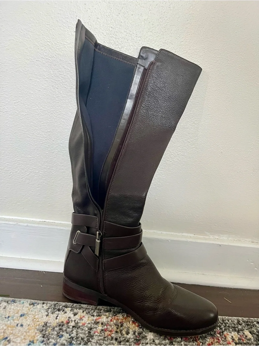 BCBGeneration Brown Harness Style Boots Size 8.5